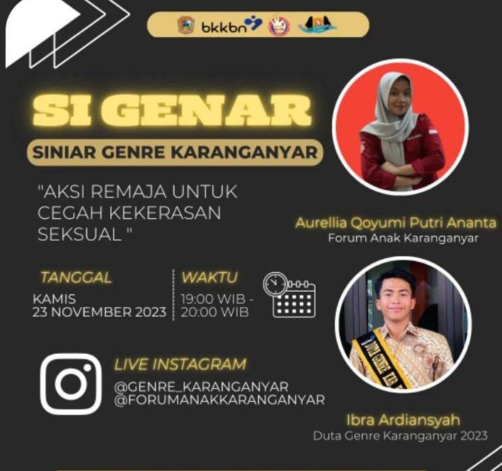 Aksi Remaja untuk Cegah Kekerasan Seksual